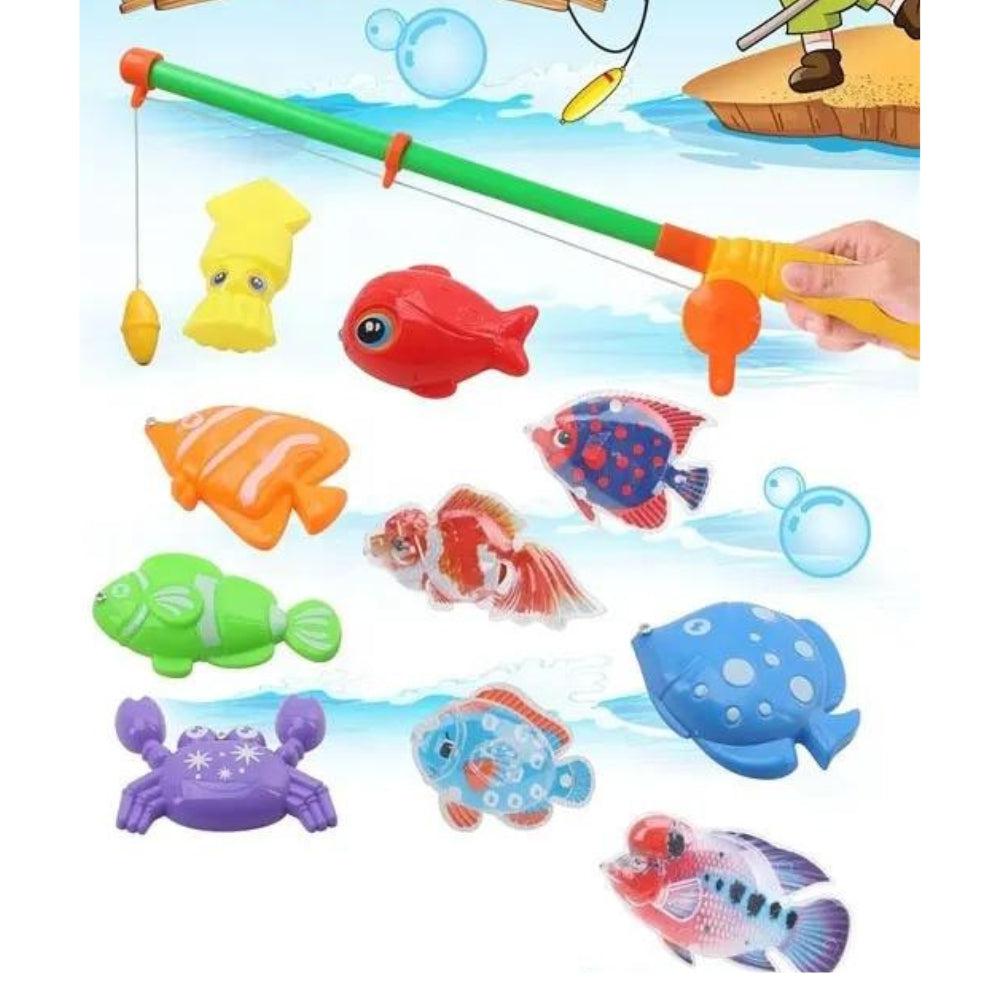 New Game Set Promotion Gift Classic Kids Mini Ocean Animal Toys Fishing Suit Set Toys